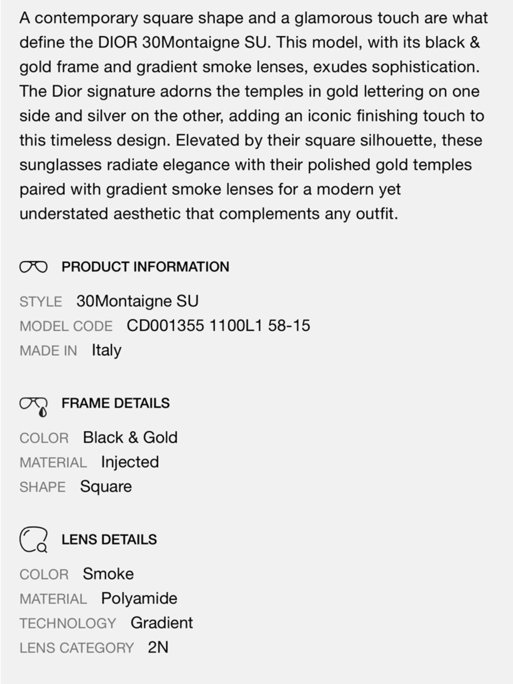 DIOR 30Montaigne SU Black Excellent Condition - Picture 8 of 9